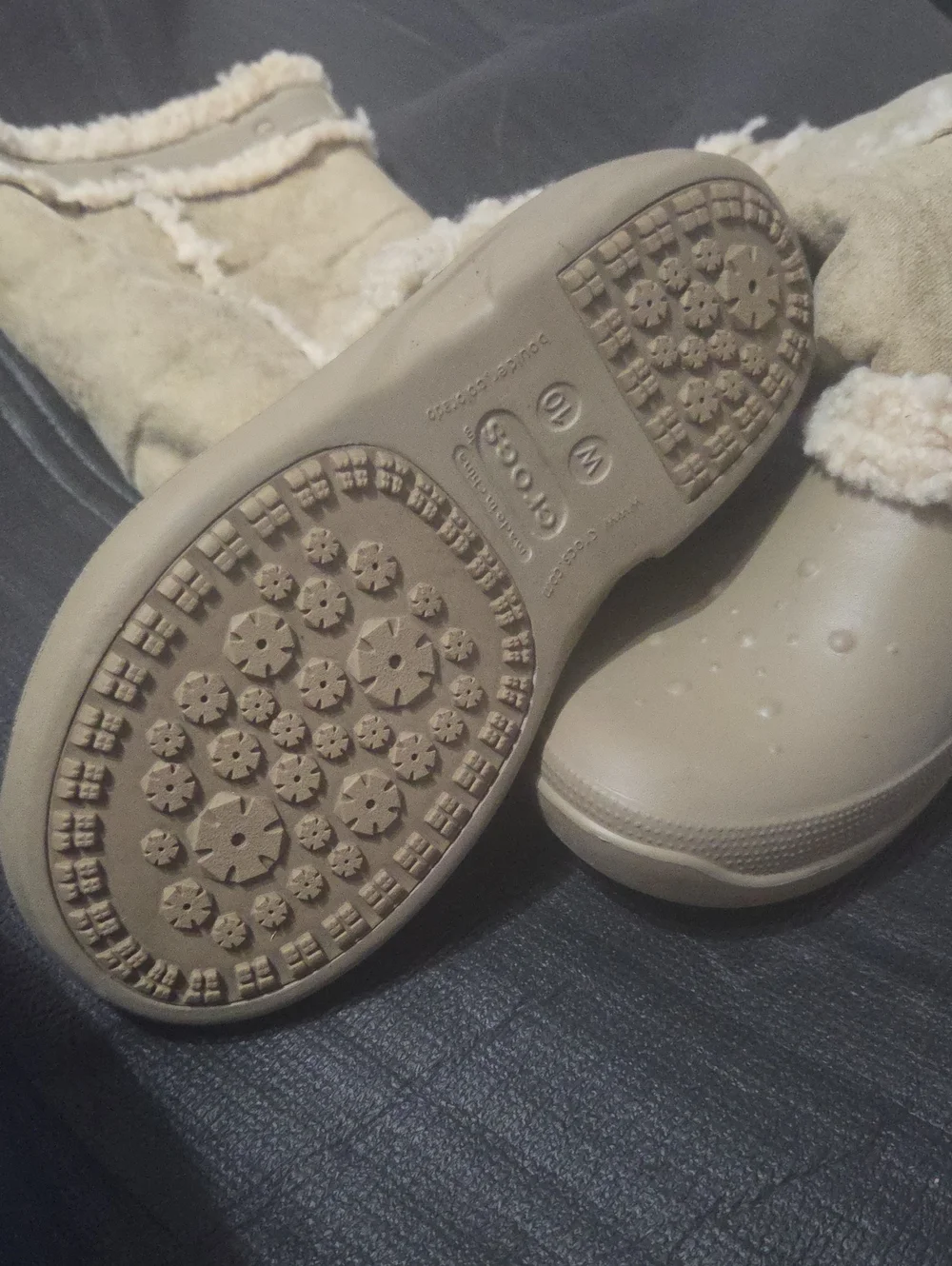 CROCS rubber faux